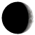 Waning Crescent, 24 days, 21 hours, 51 minutes in cycle